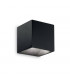 LED 1 Light Outdoor Up Down Wall Light Black IP44