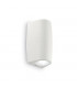 LED 2 Light Outdoor Small Up Down Wall Light White IP55, GU10