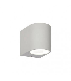 1 Light Outdoor Wall Light White IP44, G9