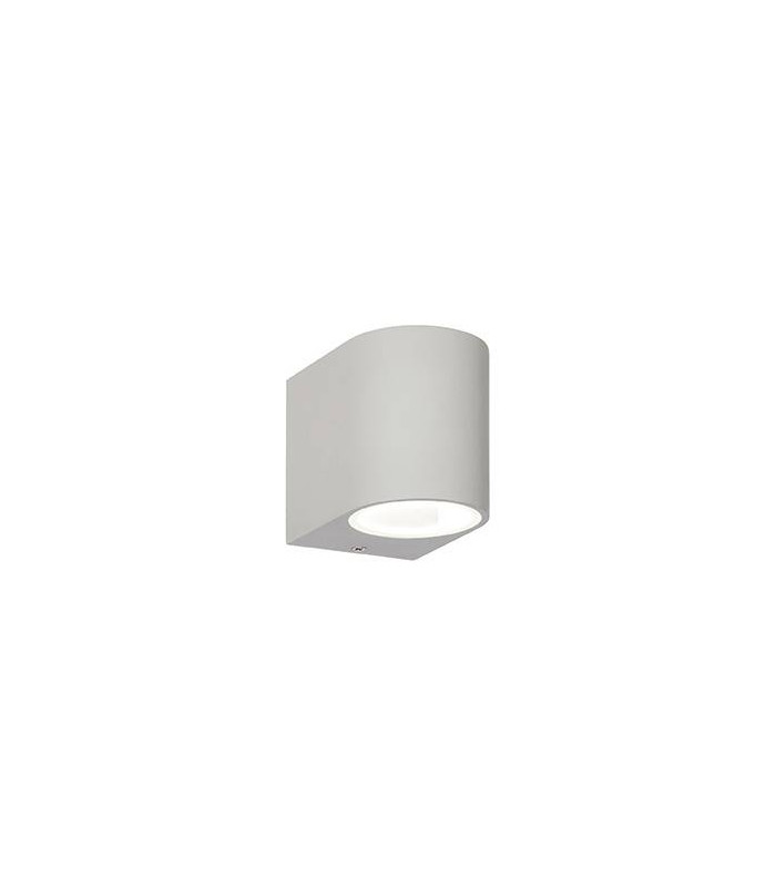 1 Light Outdoor Wall Light White IP44, G9