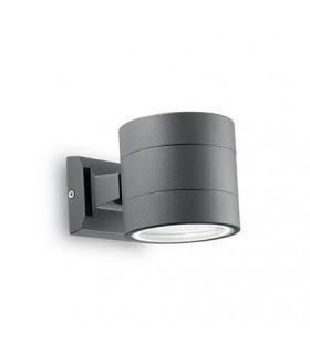 1 Light Outdoor Up Down Wall Light Black, Anthracite IP54, G9