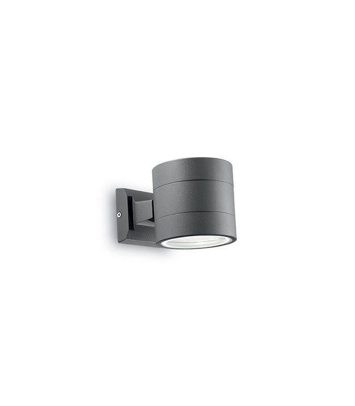 1 Light Outdoor Up Down Wall Light Black, Anthracite IP54, G9