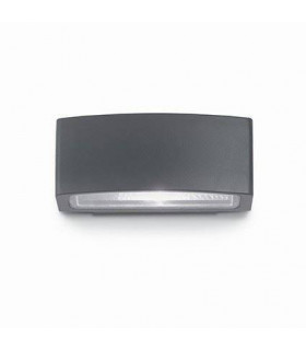 1 Light Outdoor Small Up Down Wall Light, Anthracite IP55, E27