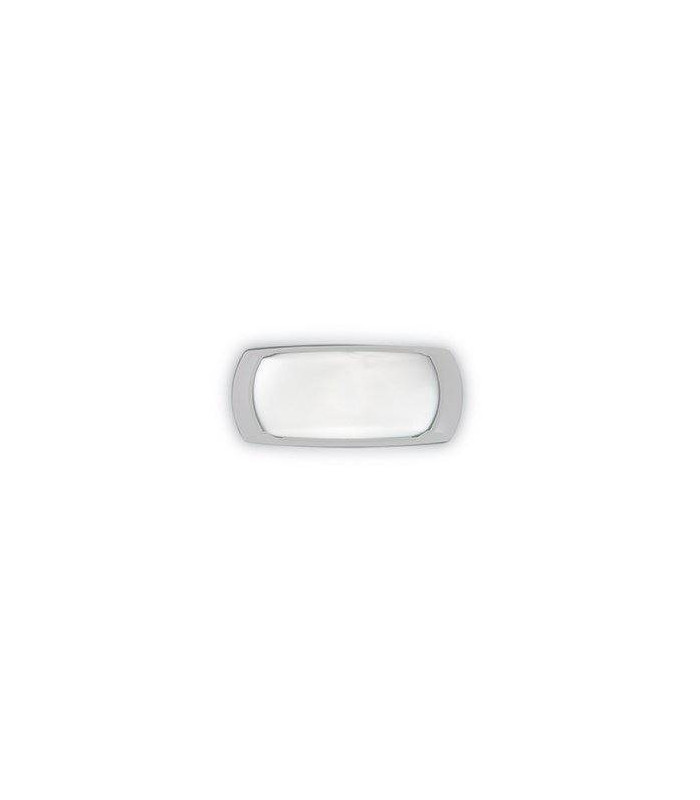 1 Light Outdoor Wall Light White IP66, E27