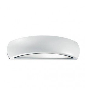 LED 1 Light Outdoor Up Down Wall Light White IP54, E27