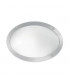 1 Light Diffuser Outdoor Flush Ceiling / Wall Light White IP66, E27