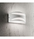 1 Light Outdoor Wall Light White IP44, E27