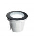 LED 1 Light Large Outdoor Recessed Light Black IP67