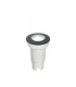 LED 1 Light Small Outdoor Recessed Light Black IP67, GU10
