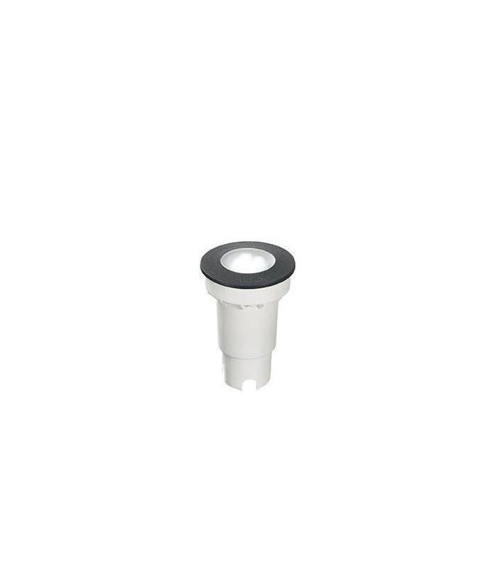 LED 1 Light Small Outdoor Recessed Light Black IP67, GU10