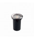 1 Light Medium Round Recessed Spotlight Steel IP65, E27