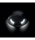 LED 1 Light Large Outdoor Recessed Light Black IP67