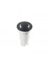 LED 1 Light Small Outdoor Recessed Light Black IP67, GU10