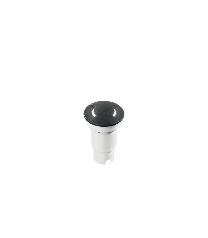 LED 1 Light Small Outdoor Recessed Light Black IP67, GU10