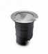 1 Light Round Recessed Floor Light Stainless Steel Aisi 304 IP67