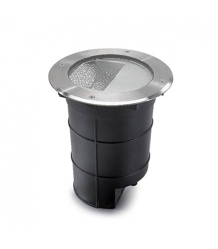 1 Light Round Recessed Floor Light Stainless Steel Aisi 304 IP67