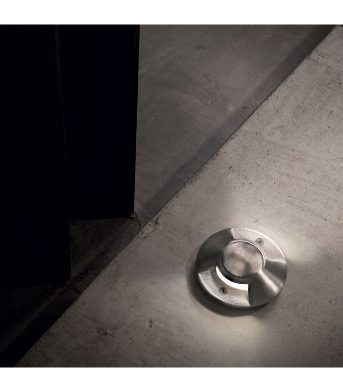 LED 1 Light Outdoor Recessed Light Steel IP65
