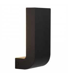 LED Outdoor Wall Light Black IP44