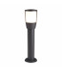 1 Light Small Outdoor Bollard Light Dark Grey IP44, E27