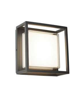 LED Outdoor Wall Light Dark Grey IP44