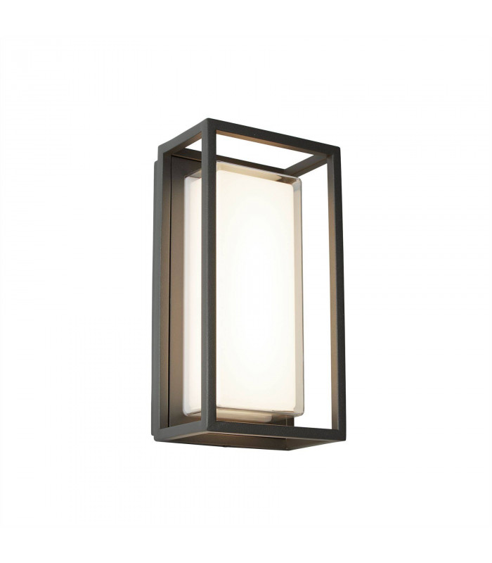 LED Outdoor Wall Light Dark Grey IP44