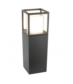 LED Outdoor Bollard Light Dark Grey IP44