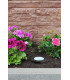1 Light Round Recessed Outdoor Ground Light Black IP67, E27