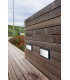 1 Light Outdoor Wall Light Black IP55