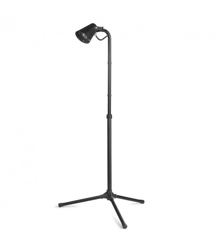 1 Light Outdoor Floor Lamp Spotlight Black IP65