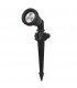1 Light Outdoor Spotlight Black IP65