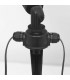 1 Light Outdoor Spotlight Black IP65