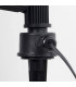 1 Light Outdoor Spotlight Black IP65