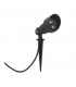 LED 3 Light Outdoor Spotlight Black IP65