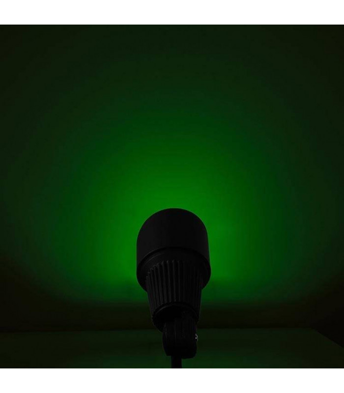 LED 3 Light Outdoor Spotlight Black IP65