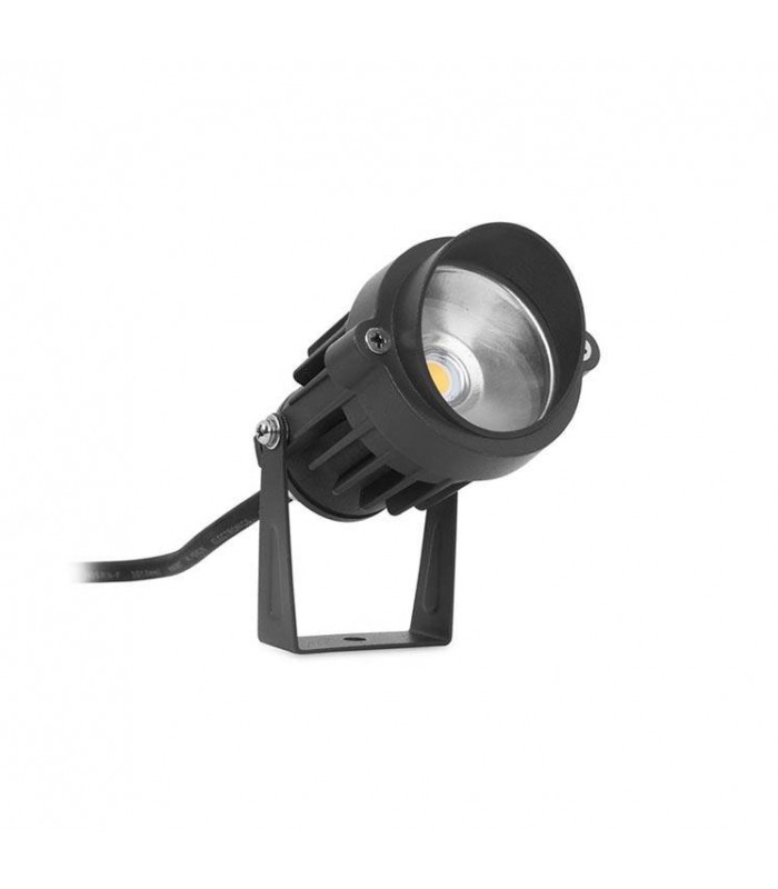 LED 1 Light Outdoor Spotlight Black IP65