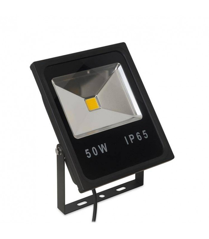 LED 1 Light Flood Light Outdoor Spotlight Black IP65