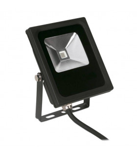 LED 1 Light Flood Light Outdoor Spotlight Black IP65