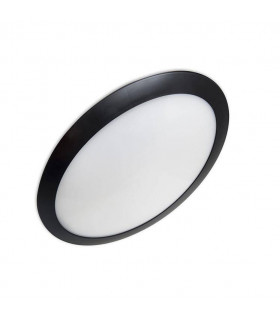 1 Light Outdoor Surface Mounted Lighting Black IP65