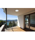 2 Light Outdoor Surface Mounted Lighting Grey IP65