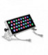 LED 36 Light Outdoor Wall Washer Light Aluminium IP65