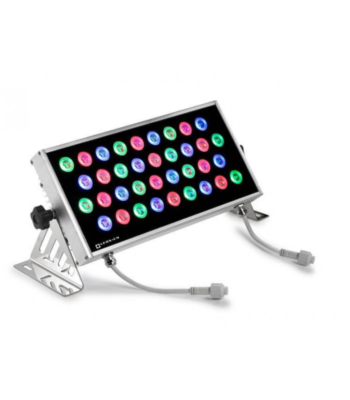 LED 36 Light Outdoor Wall Washer Light Aluminium IP65