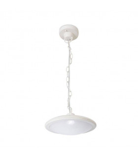 LED Outdoor Ceiling Pendant Light White IP44