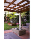 LED Outdoor Ceiling Pendant Light White IP44