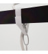LED Outdoor Ceiling Pendant Light White IP44