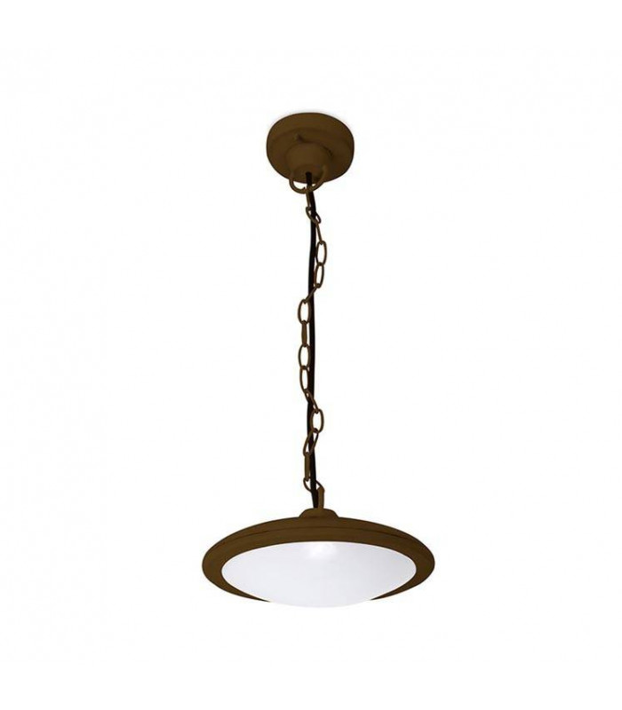 LED Outdoor Ceiling Pendant Light Brown IP44