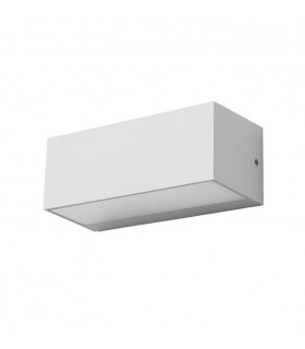 1 Light Outdoor Wall Light White IP65