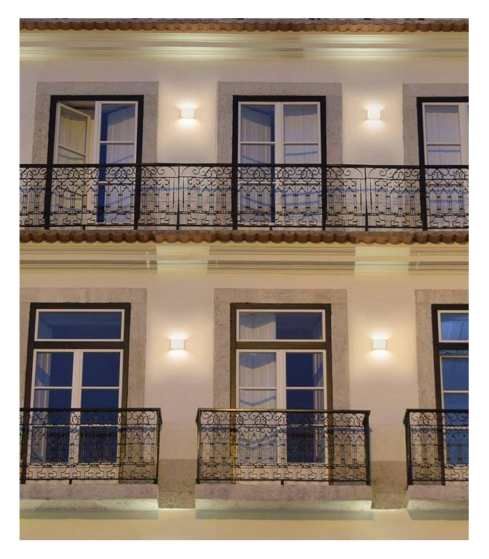 LED Outdoor Wall Light White IP54