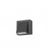 LED Outdoor Wall Light Black IP54