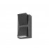 LED Outdoor Wall Light Black IP54