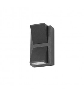 LED Outdoor Wall Light Black IP54